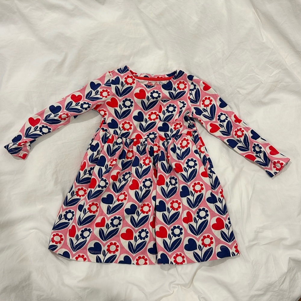 Mini boden dress size 6-7